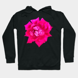 Pink Rose Flower Hoodie